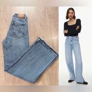 Levi’s Ribcage Wide Leg 25W x 32